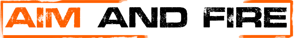 Aim and fire Logo